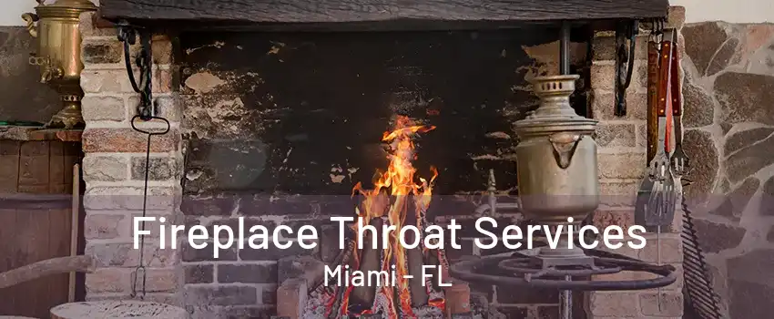 Fireplace Throat Services Miami - FL